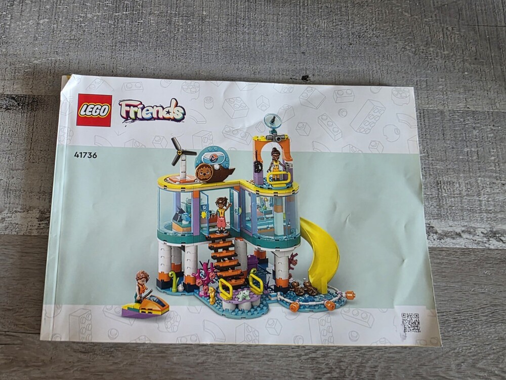 LEGO Instruction Manual Book ONLY 41736 Sea Rescue Center Friends g47